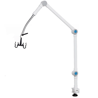 Brazo de soporte de soporte de ventilador de pulmón flexible